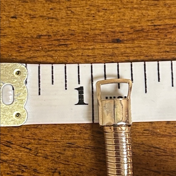 Vintage Retro Lions Head Stretch snake Belt Gold Tone Zodiac Leo - Picture 9 of 13